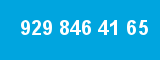 929 846 41 65 929 846 41 65